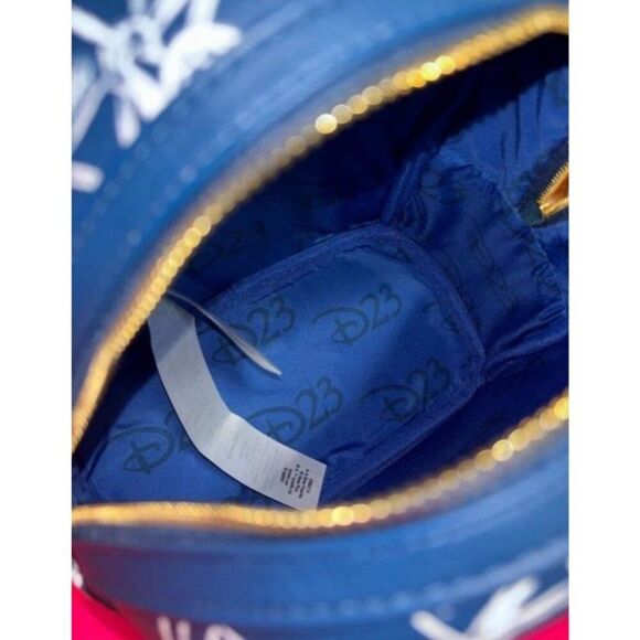 Disney Employee Center DEC D23 Gold Member Exclusive Loungefly Mini Backpack NWT main image 5